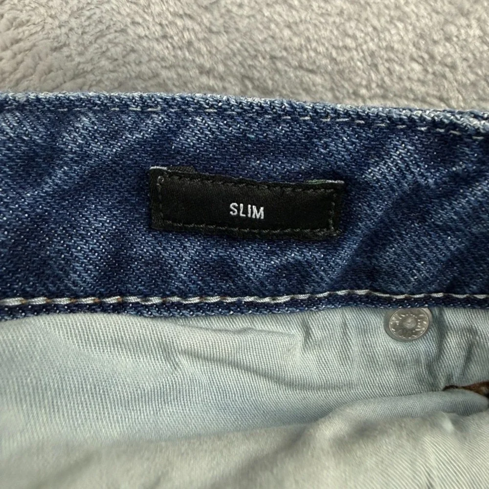 Bonobos Jeans Mens 36x30 Blue Slim Tapered Fit Dark Wash Stretch Denim